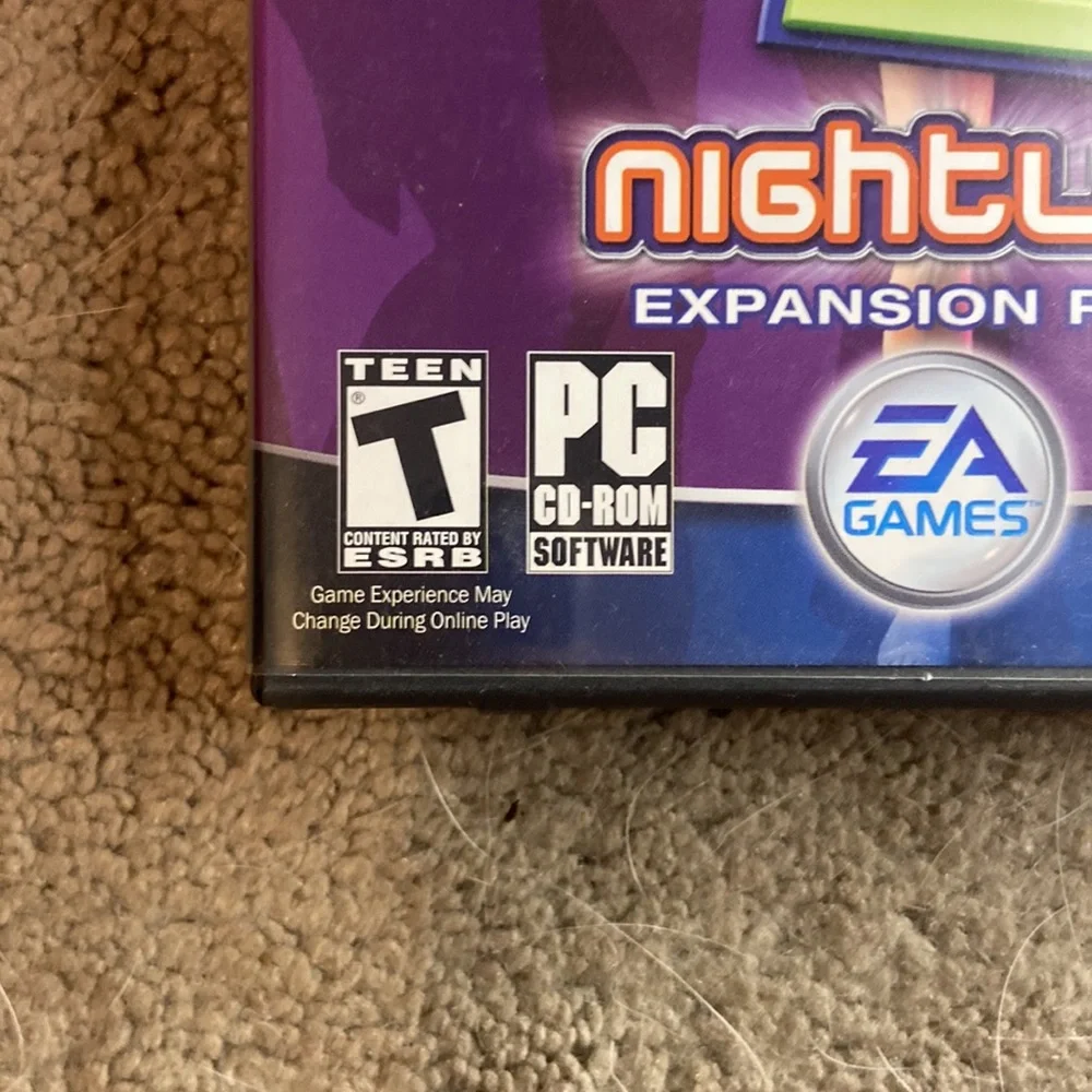 Sims 2 Nightlife Game Expansion Pack Windows PC EA Games